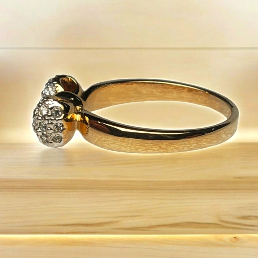 Bow Tie Ring by Camille - Size 7.5 - Picture 3 of 5